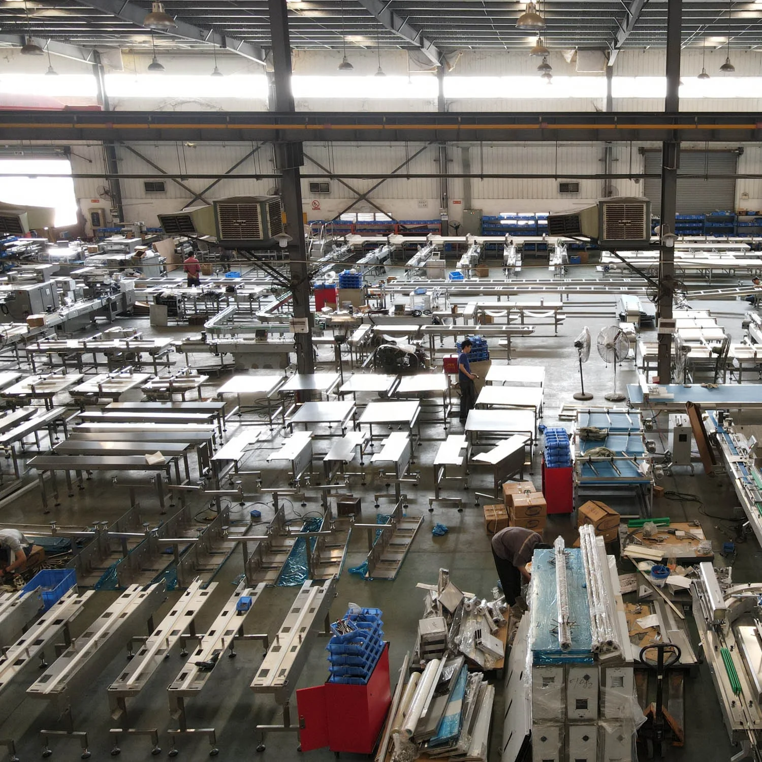 Professional customization auto rice cracker biscuits waffle flow packaging machine system line