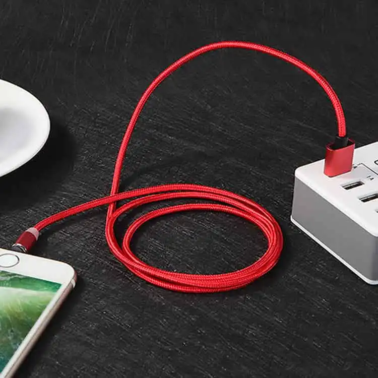 
Wholesale 2.4 A magnetic USB cable for android 1 M data line Micro USB Type C charger cable for iPhone 