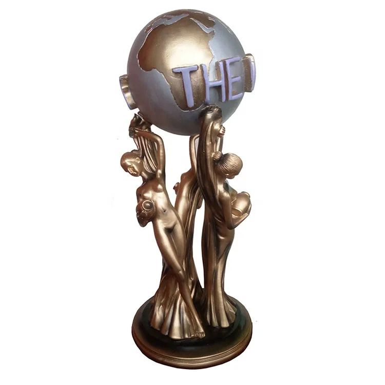 custom 2021 resin premier trophy the world is yours statue full size sale