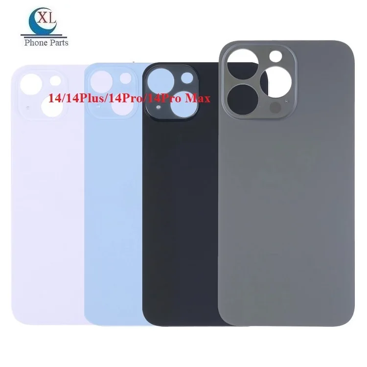 Factory Supplier Back Battery Door Glass For Iphone 14 14 Plus 14 Pro 14pro Max 13 12 11 Pro Rear Glass Cover Replacement Parts