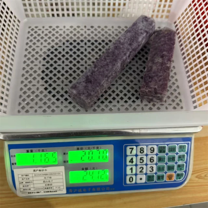 Wholesale Price Crystal Tower Natural Purple Mica Tower Purple Mica Point For Sale