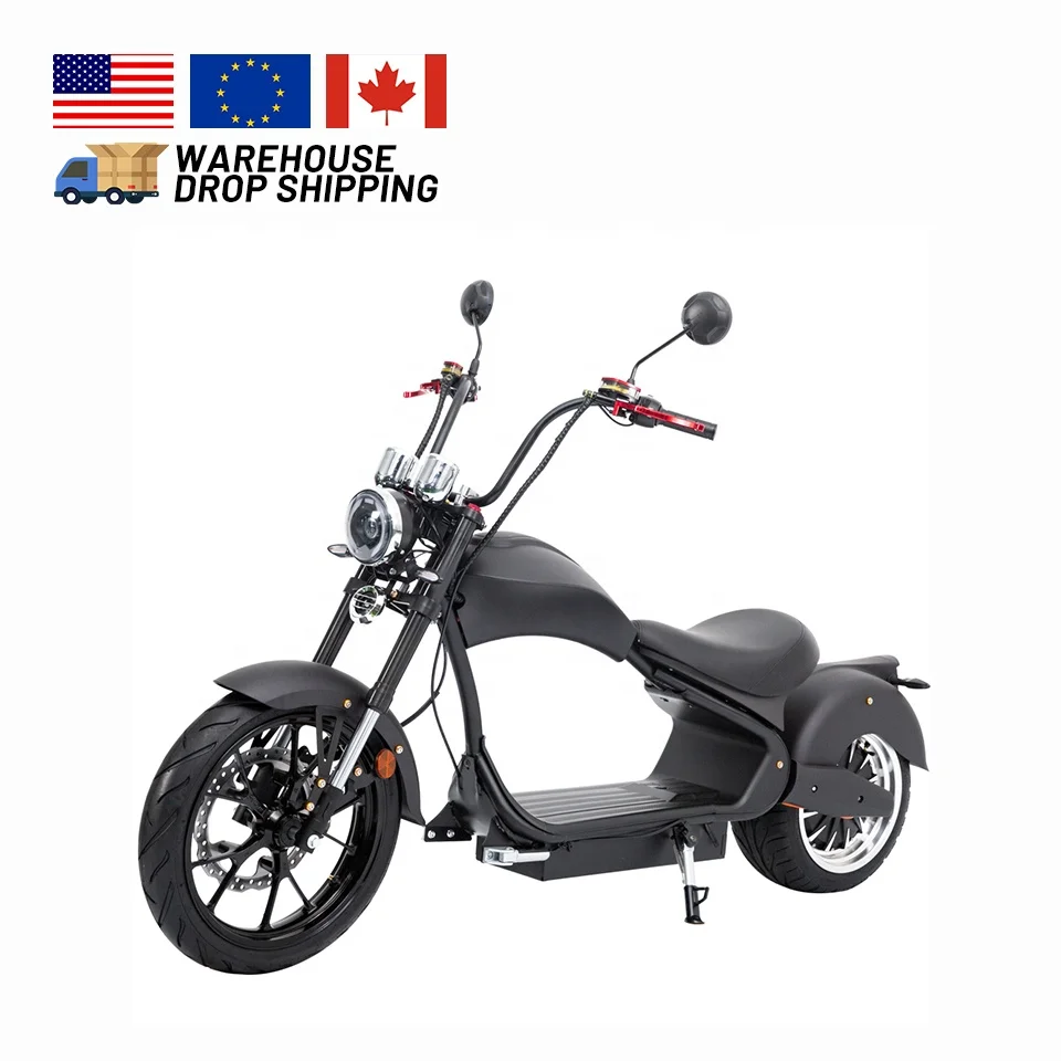 Новый Citycoco 3000 Вт Электрические Скутеры Мопед мотоциклы 4000 e chopper взрослые 17-дюймовые шины