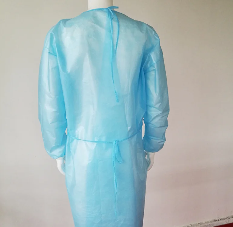 
 Китайский производитель, нетканый халат с эластичными манжетами  