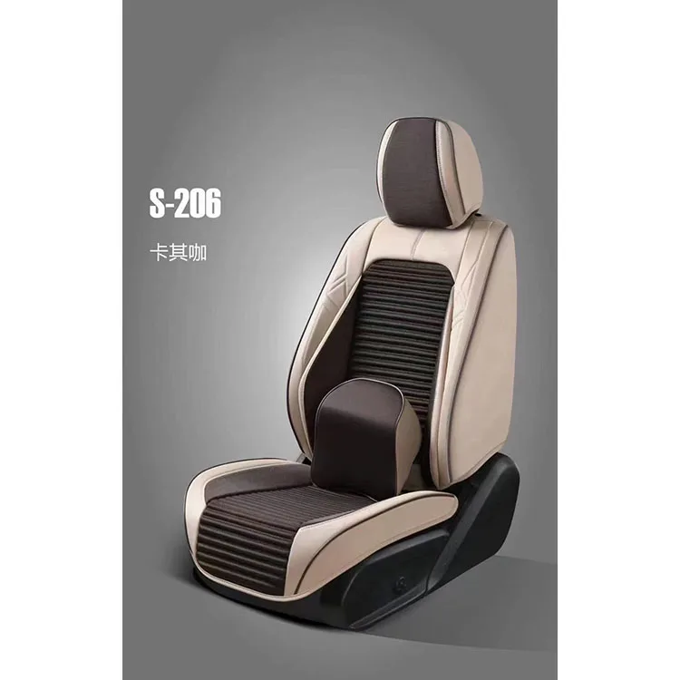 Auto  Leather Seat Cover Protector Cushion luxury car seat Cape 5 seats