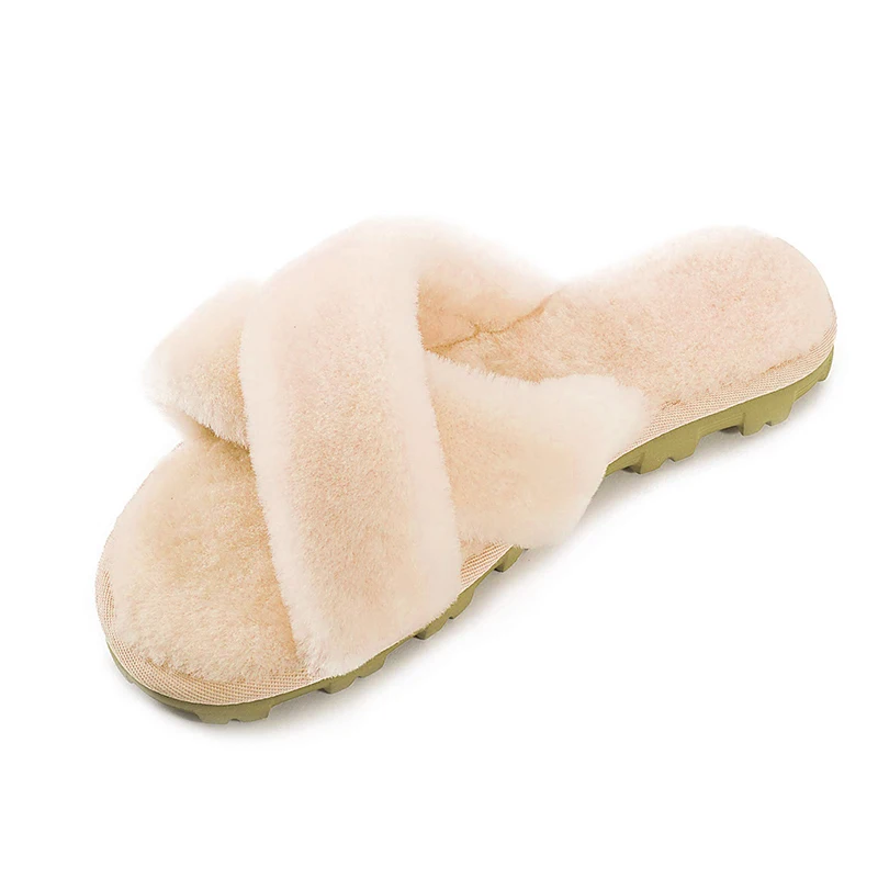designer slippers women famous brands slides home bedroom fuzzy cross slippers for women 2022