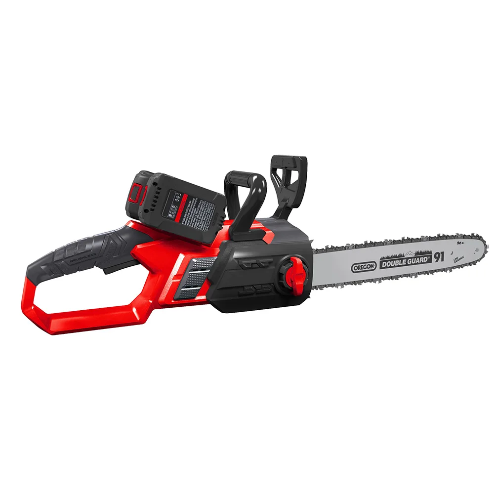 36V Lithium battery chain saw with brush motor