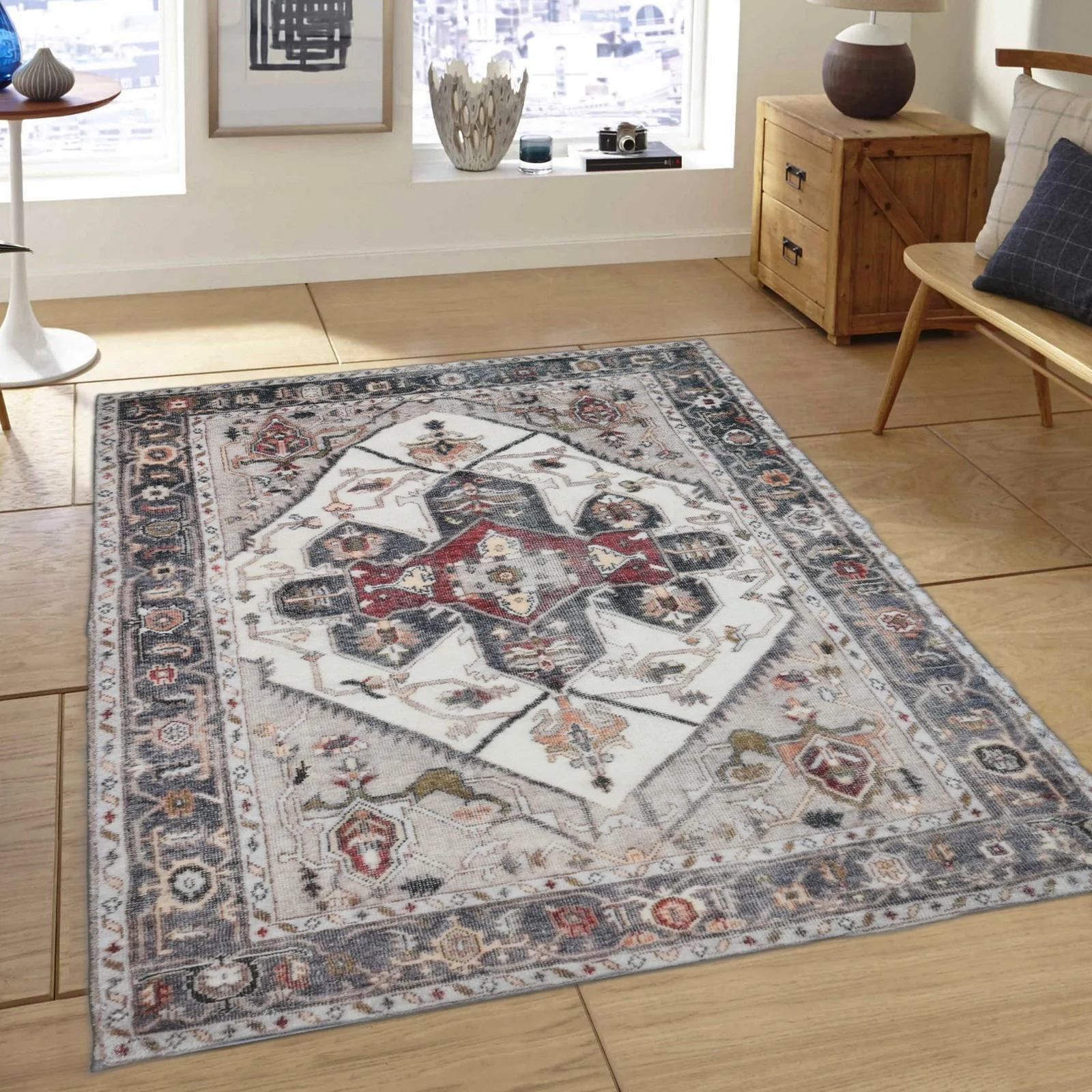 custom designed heat-transferring printed carpet soft machine washable foldable home decoration area rugs