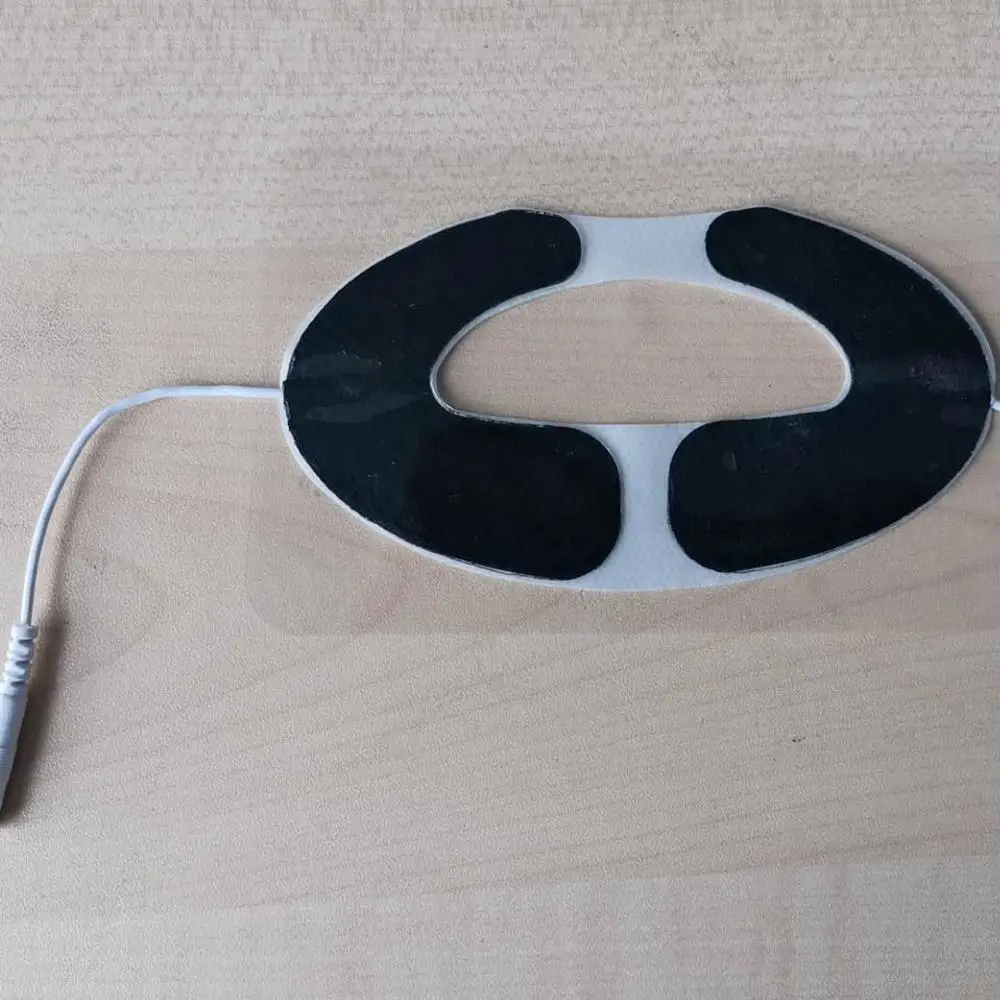 Factory price Self adhesive Tens Wired Electrode pad for electrotherapy muscle stimulator