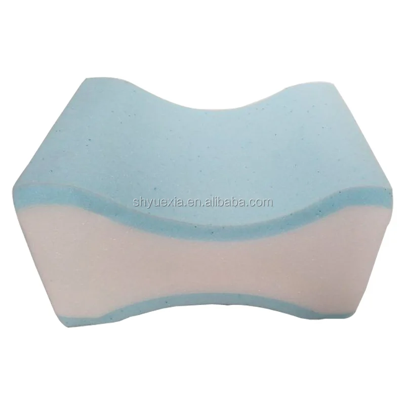 Water Resistant knee pillow for side sleepers with Removable Cover