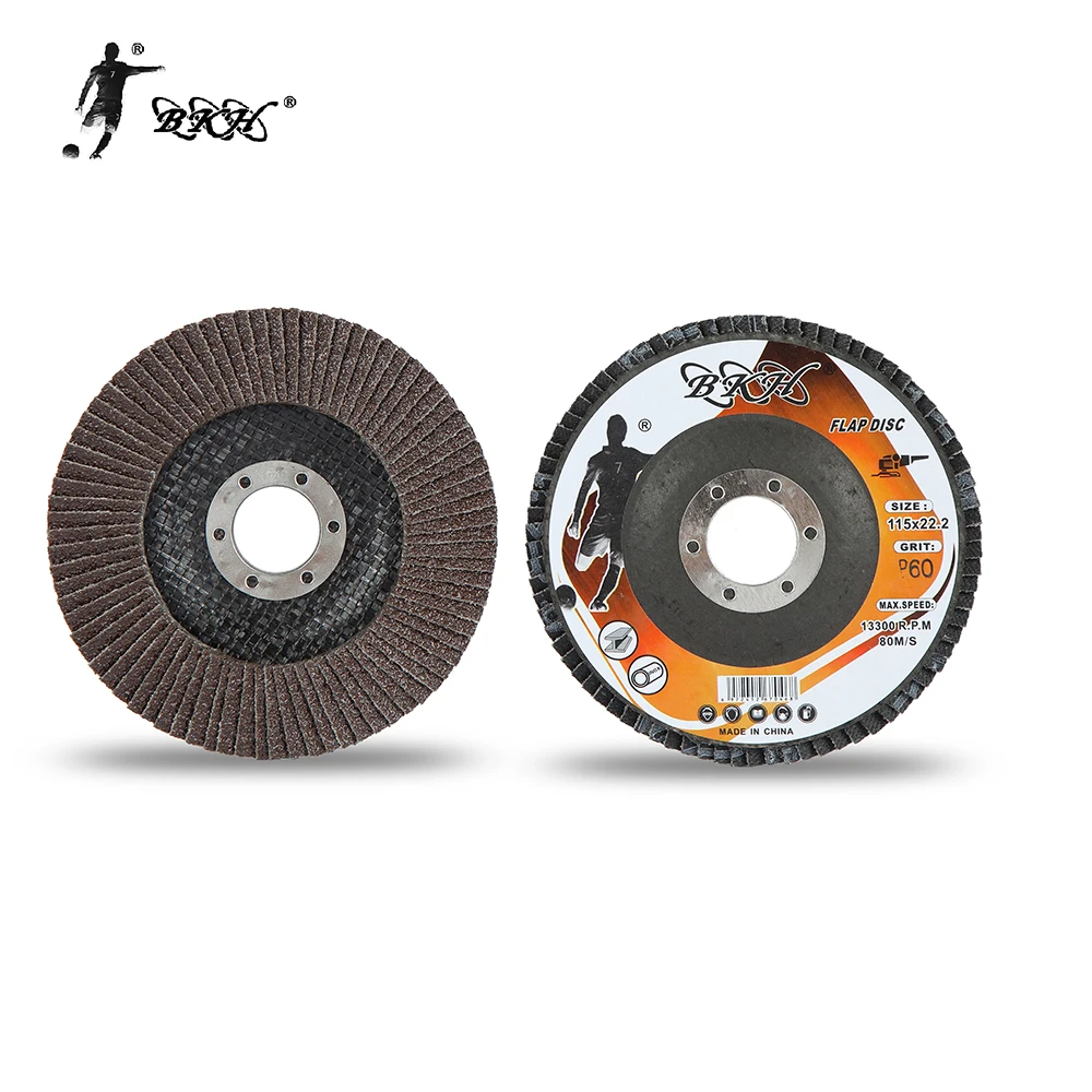 BKH Professional made abrasive flap discs flap disc making machine grinding wheel good quality cleaning strip it disc