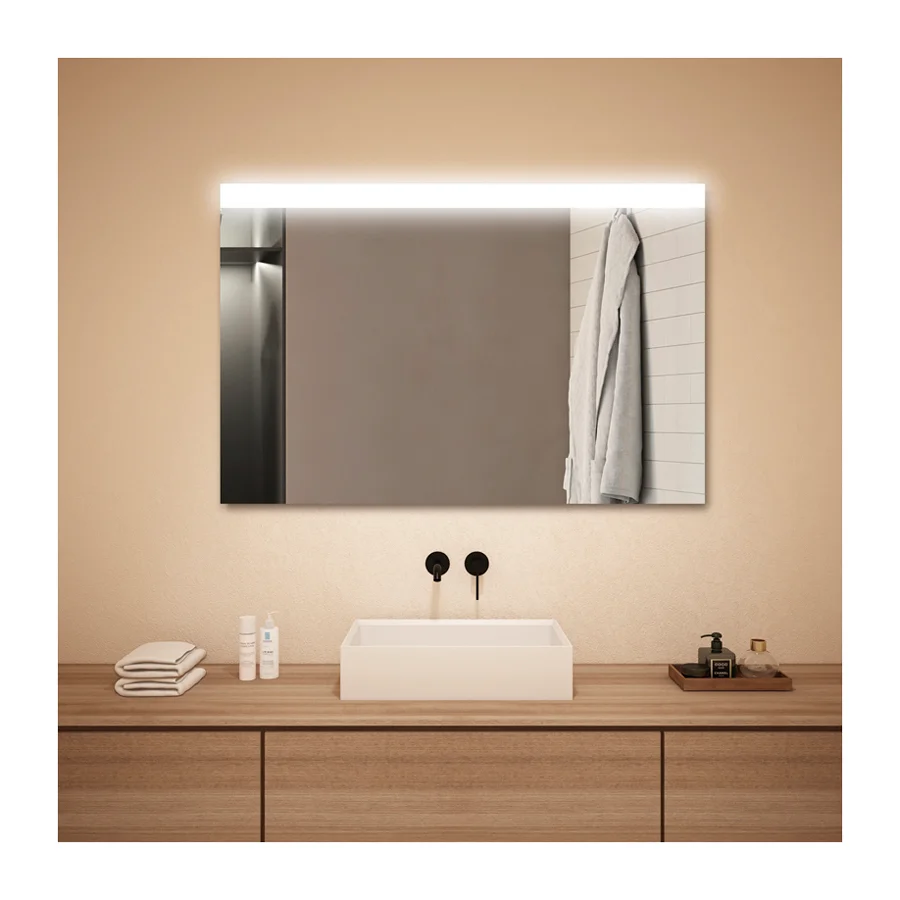 Floating Shelf With Mirror Decorative Modern Wall Mounted Frames For Mirrors