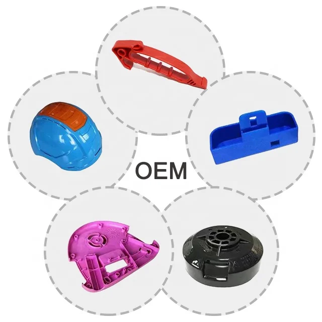 Silicone Material Plastic Injection Molding Parts Custom Manufactured Moulds