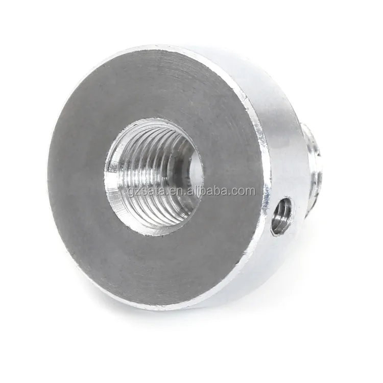 Customized CNC Turning Parts Thread Trimming Hollow Screws with Internal Threaded and Threaded Hole