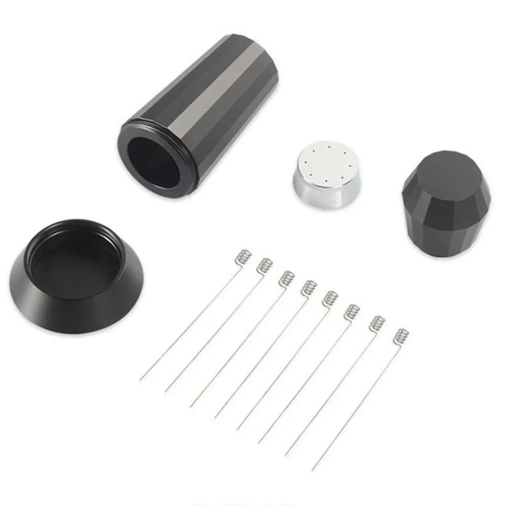 Coffee Accessories Barista Tools Stainless Steel Espresso Tamper Coffee Stirrer 8 needles WDT Tool Coffee Needle Distributor