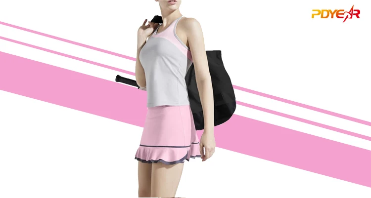 Custom Tennis skirt Tennis Dress Wear Uniform Set Tennis Jersey for Sports Men girls event
