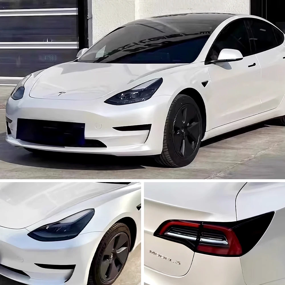 Manufacturer direct sales of pearl white color changing vinyl, white series automotive packaging film, protective film