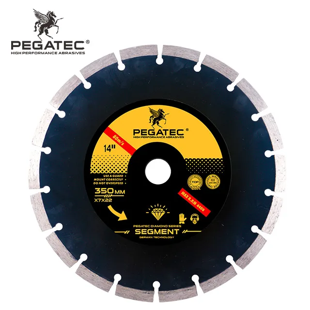 14 inch 350 mm no chipping diamond marble cutting blade for granite/stone/tile multiple function