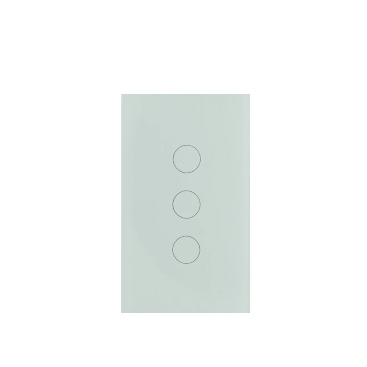 
GRSICO US Standard Wifi Wireless Remote Control White Smart Touch Dimming Electrical Switch Panels 