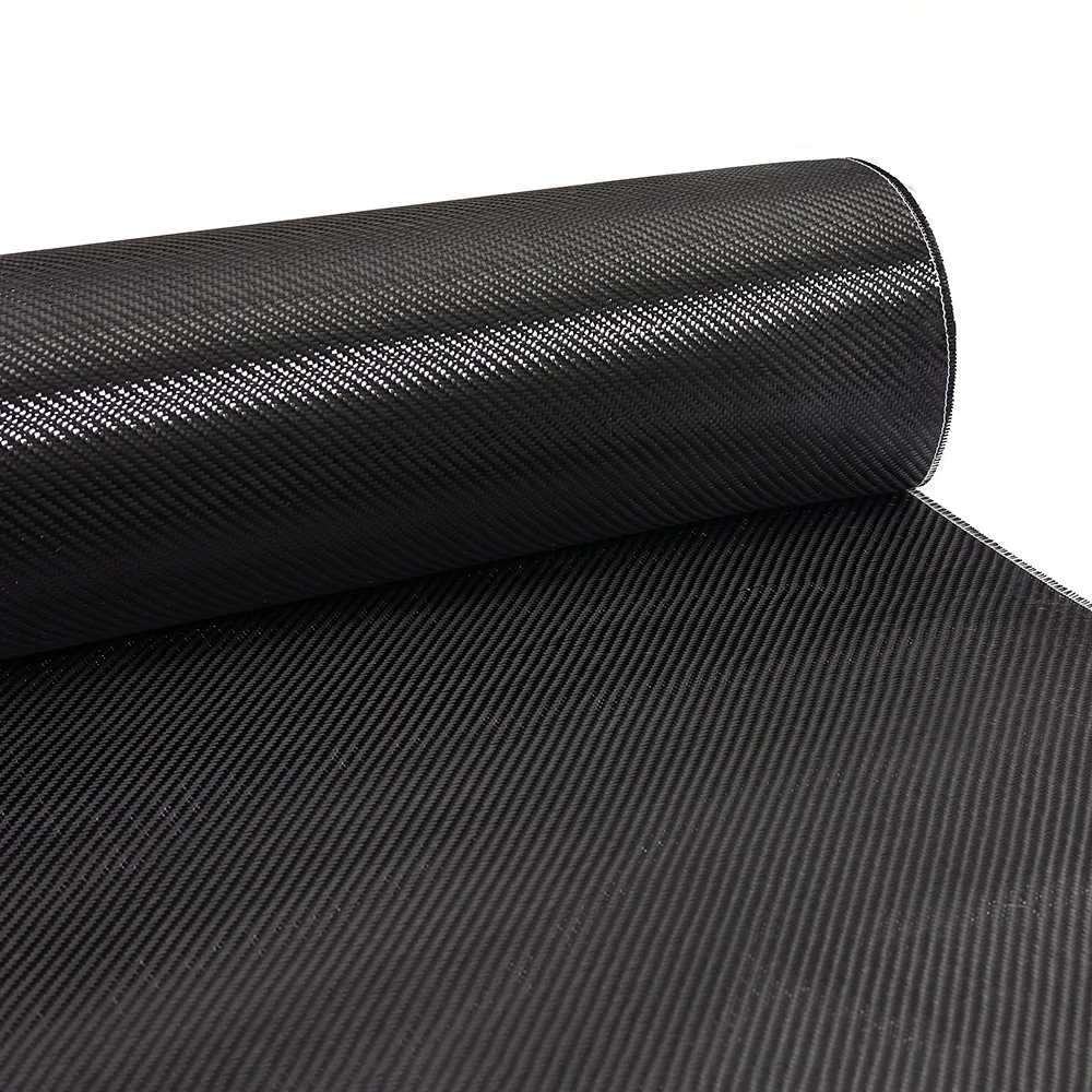 3K 280gsm 100% carbon fiber fabric material supplier