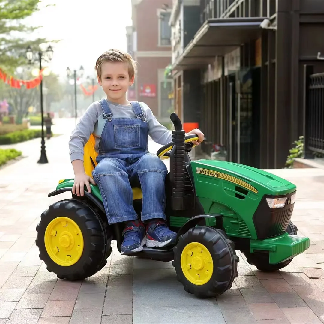 Wholesale Kids Tractor Toys Kids Electric Tractor for Kids to drive baby rechargeable ride on cars