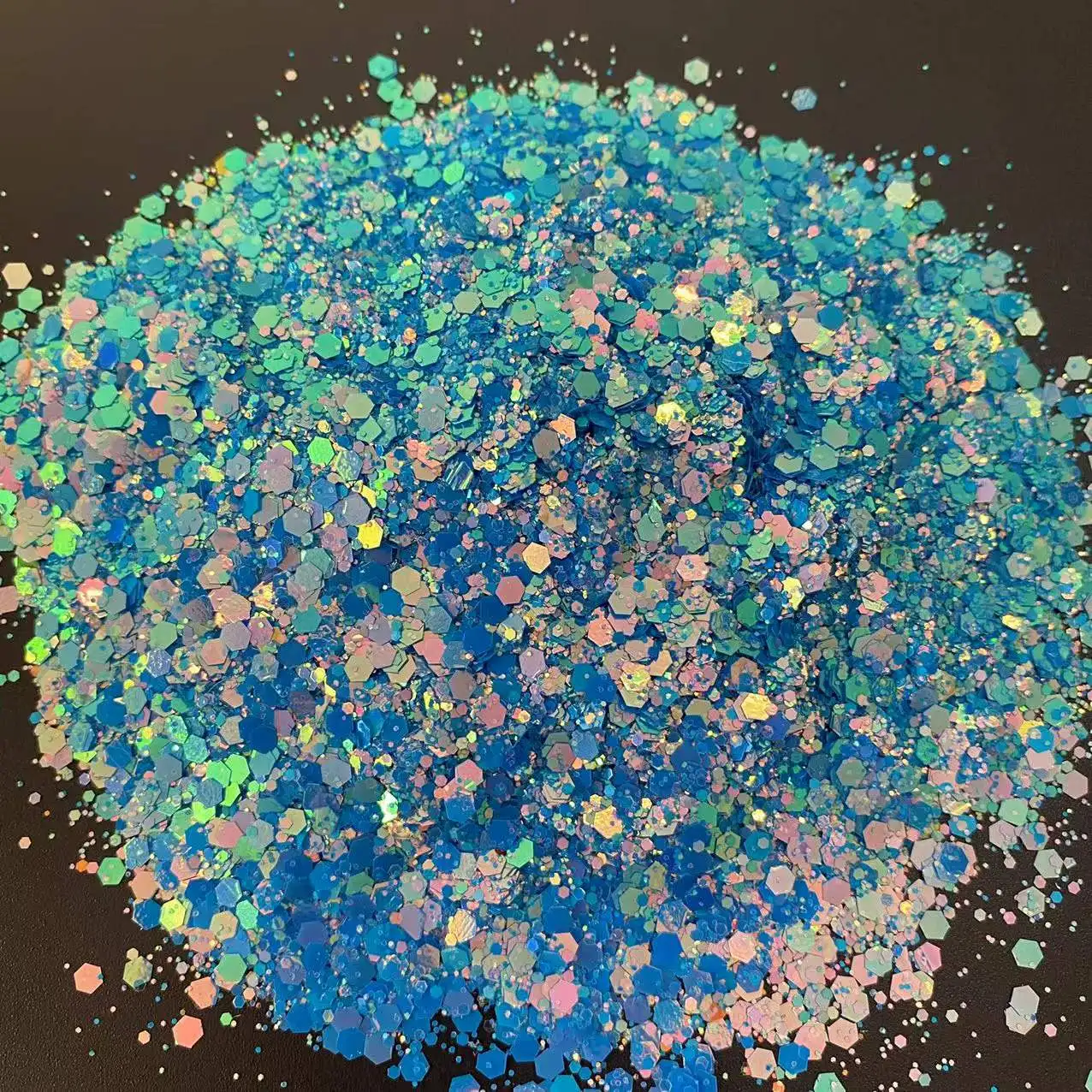 Low shipping cost glitter chunky make up glitter set for wholesale and decoration