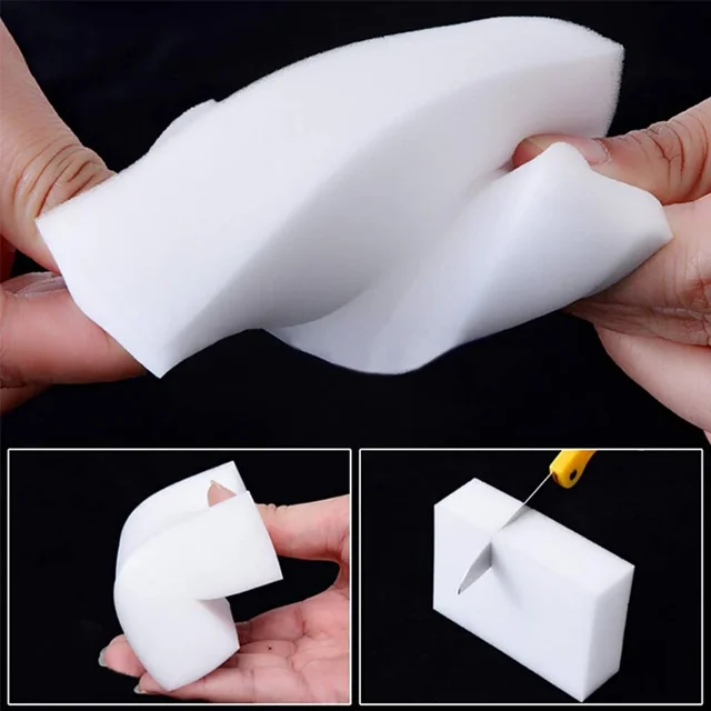 wholesale customize sponged magic clean Eraser 10 Pack Melamine Sponge in Bulk  high Density magic sponged clean kitchend