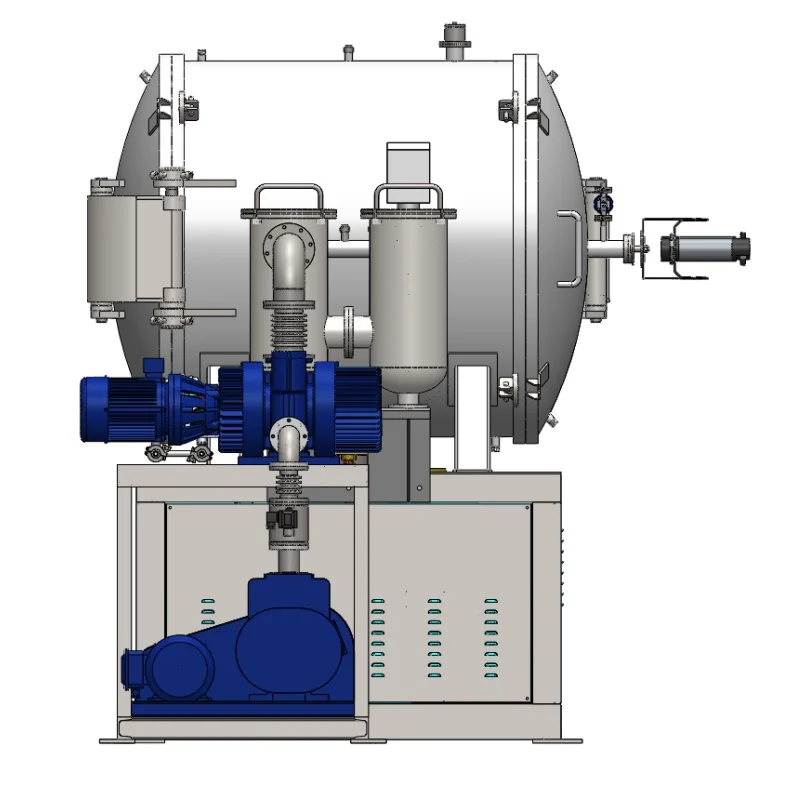 Hot Pressing Furnace 200T Pressure Testing Furnace 100T Pressure Experimental Argon Gas Protective Furnace Vacuum Brazing Oven