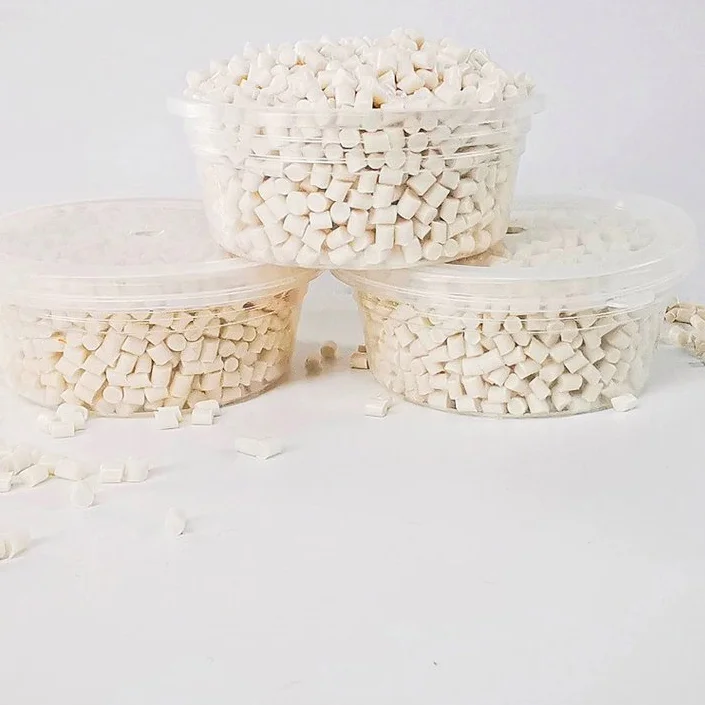 Биоразлагаемые пластмассовые гранулы PLA Masterbatch для компостируемых пакетов