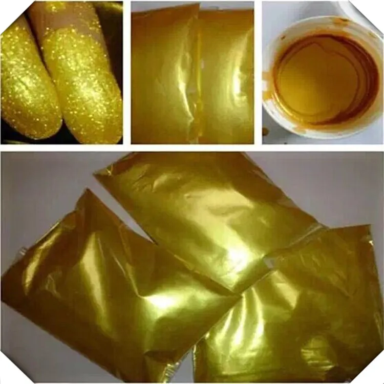 Glitter Gold Pearlescent pigment Factory price