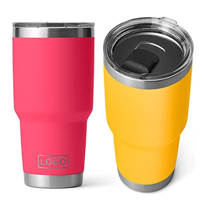 Magnetic Lid 30oz 20oz Coolers Vasos Termicos Classic Coffee Mugs Thermos Tumblers Travel Camping Cups Wine Glasses