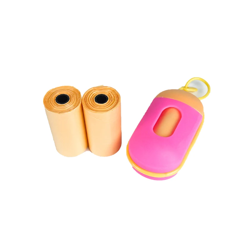 Hot sale eco friendly corn starch private label dog poop bag