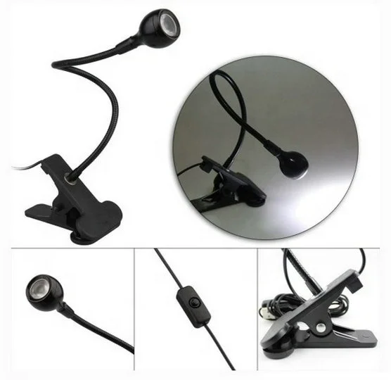 Highlight USB clip night light computer notebook LED light keyboard strong light book reading table clip lamp