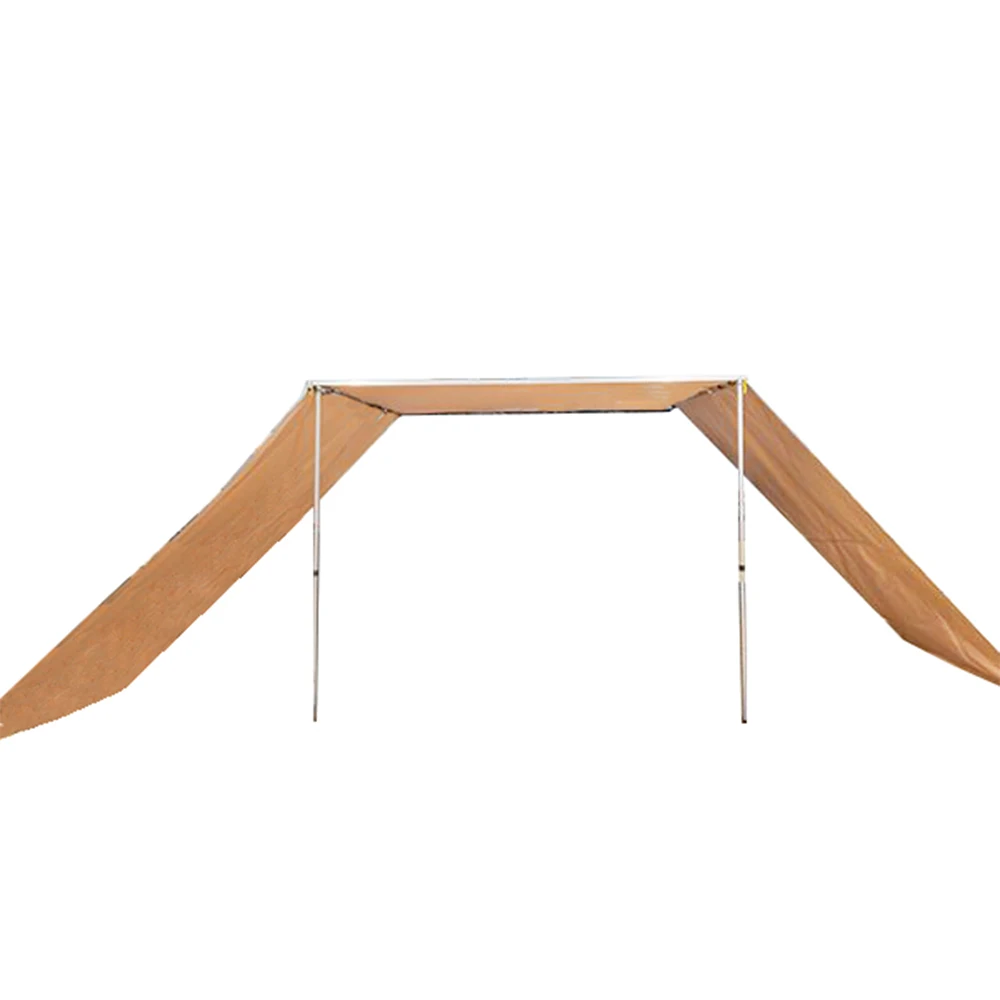 
DANCHEL OUTDOOR 2*2m car side awning with side wall, car side tent awning with 2m extend cloth,car roof top tent 