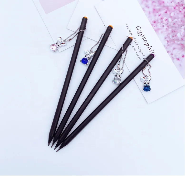 China Black Wooden Pencil Supplier Christmas Pencil