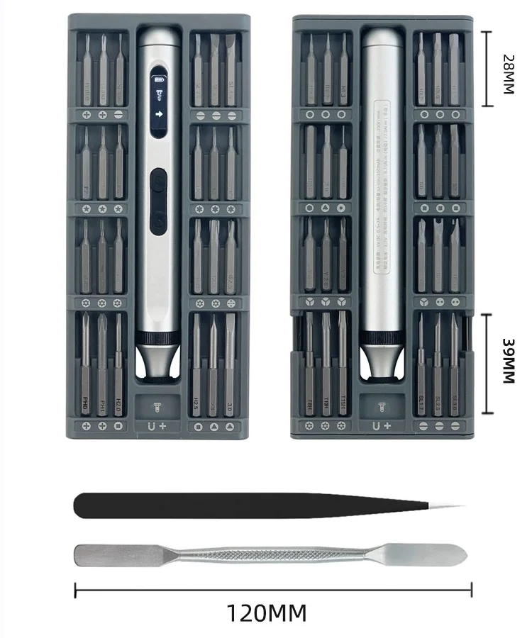 Wholesale Electric Screwdriver Kit Cordless Rechargeable Power Screwdriver Mobile Repairing Tools Set