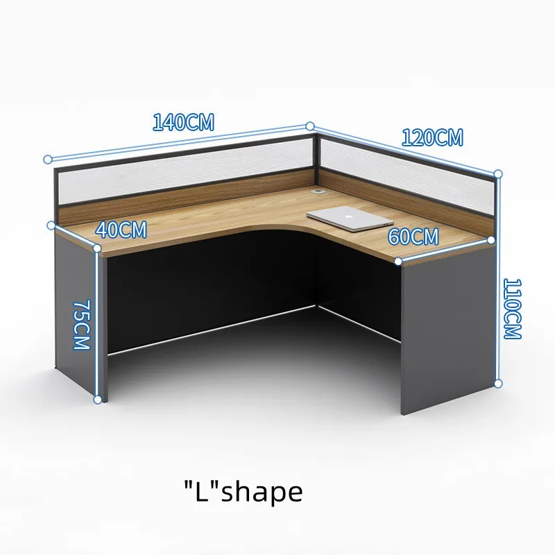 Executive desk office table design workstation screen card wholesale office manager desk set computer table and chair