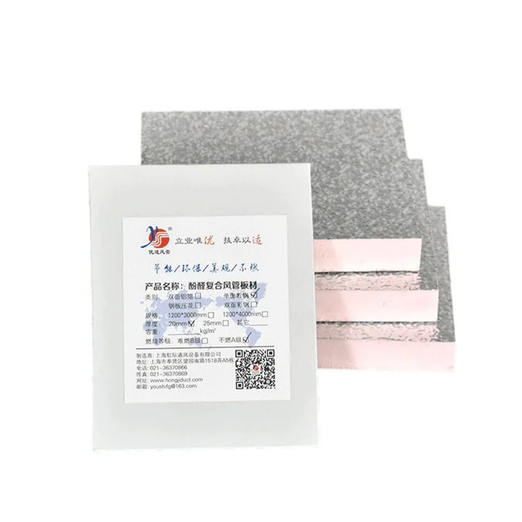 New Product Thermal Insulation Sheets Phenolic Panel For Roof And External Wall