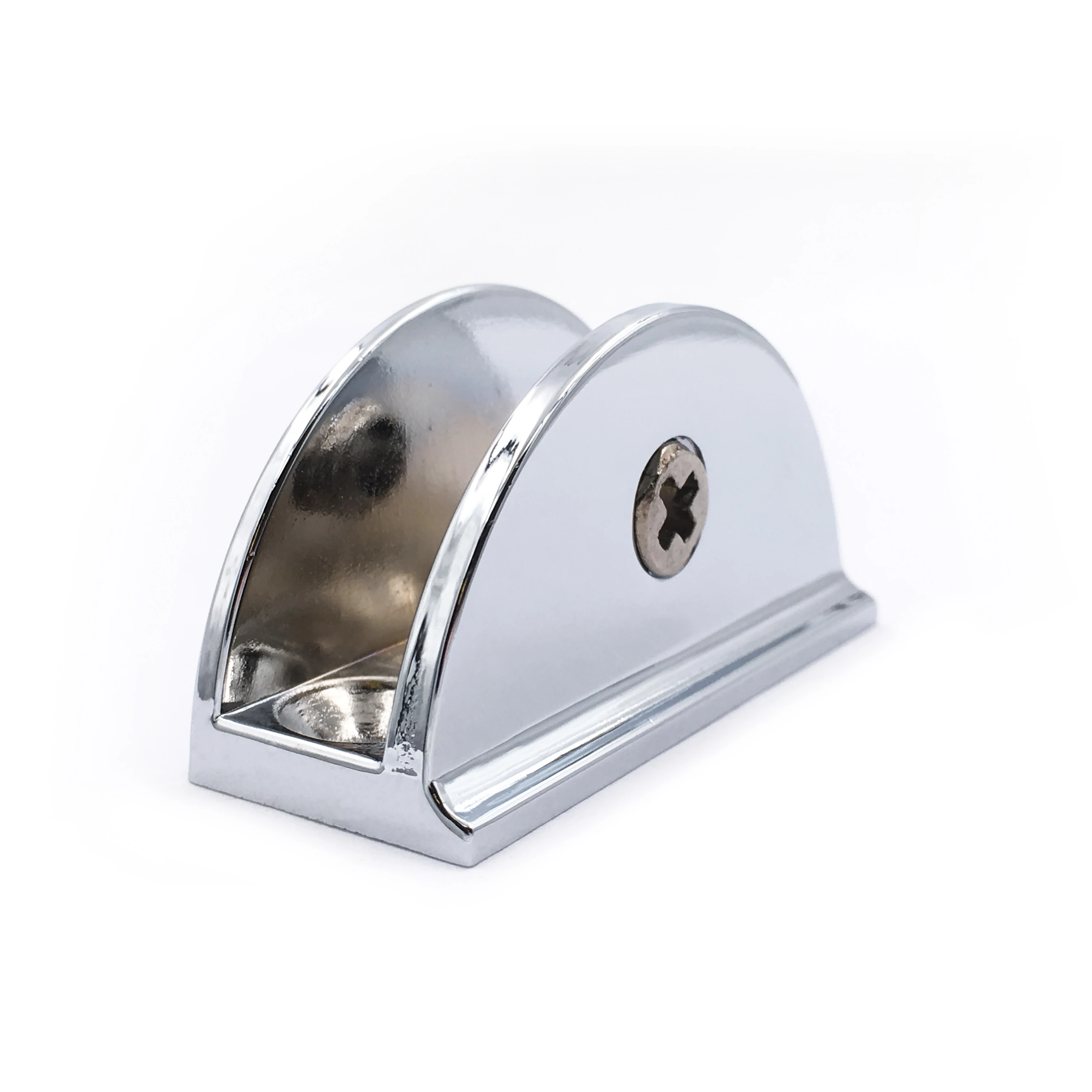 Zinc alloy fixed glass shelf bracket holder clamp