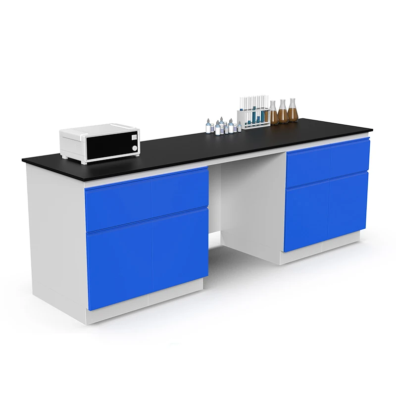 New Steel-Wood Lab Side Bench & Side Table for Laboratory Use