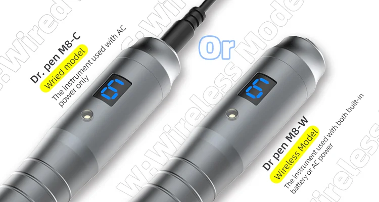 Hot Sales Derma Pen  Dr.pen M8 with Newest 11/16pins for Wireless Electric Home Use Skincare Beauty  Device