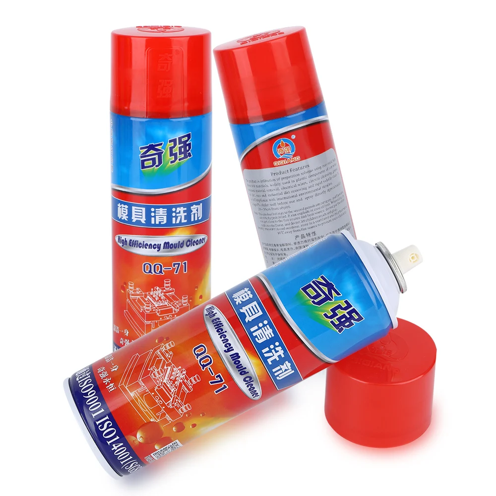 Mold special cleaning agent to protect product molding quality