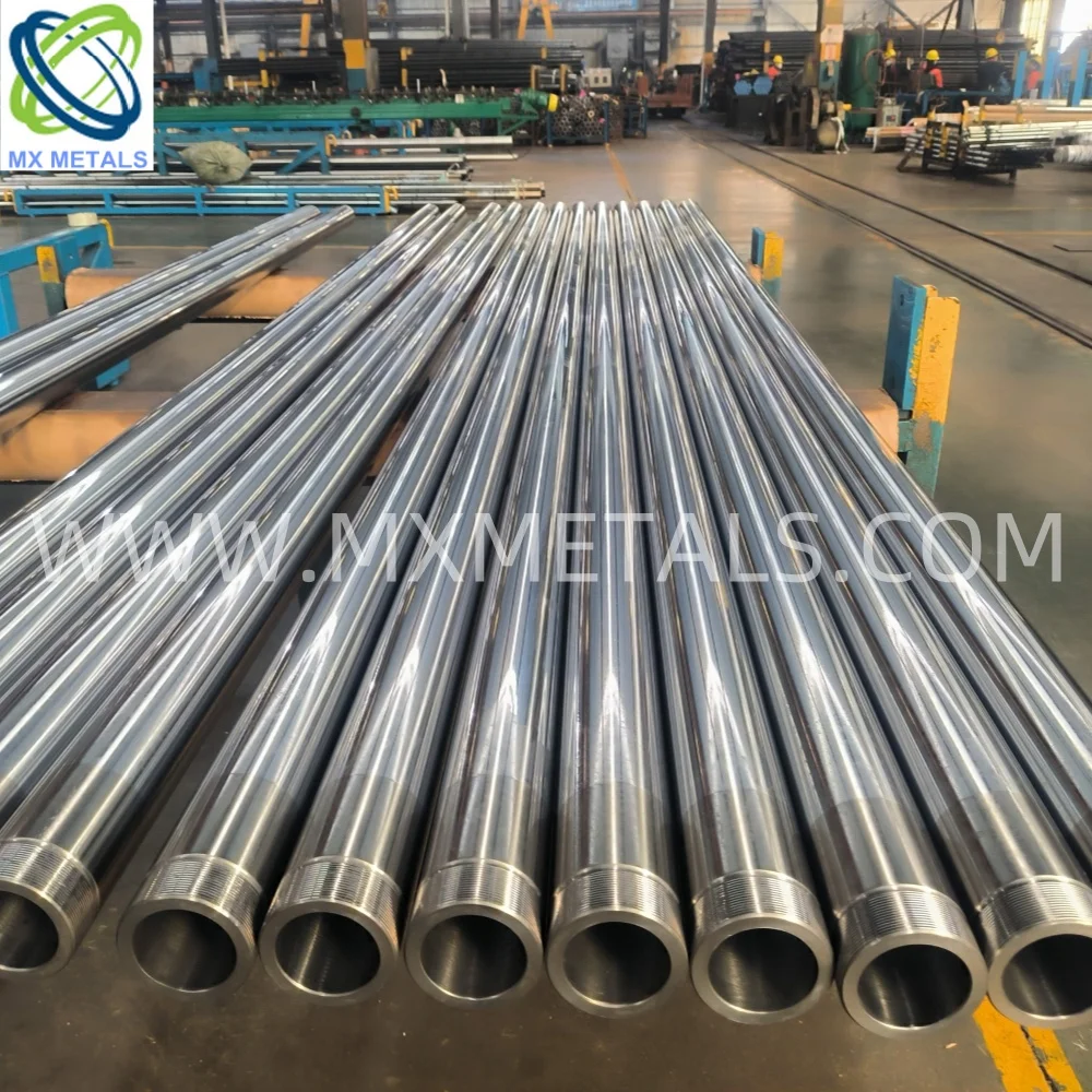 Precision SAE1045 C45 HDTV Hardening 42CD4 Hydraulic Cylinder Rod CK45 f7 Hard Chrome Rod and Hollow Piston Rod