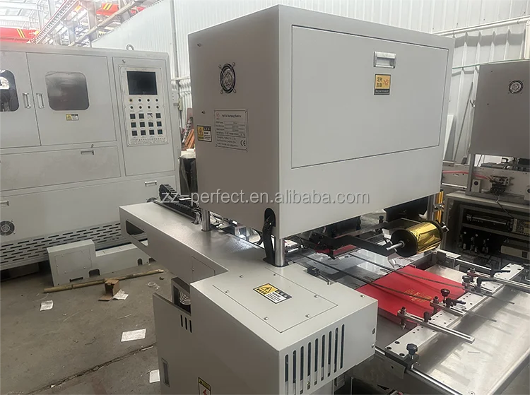 Cardboard Leather Plastic Card Automatic Servo Gold Stamping Machine Heat Press Machine