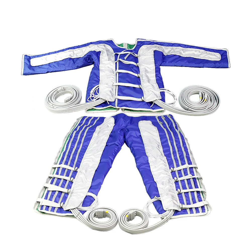24 way infrared space suit top with pants for whole body massage and lymphatic detoxification can shape the body