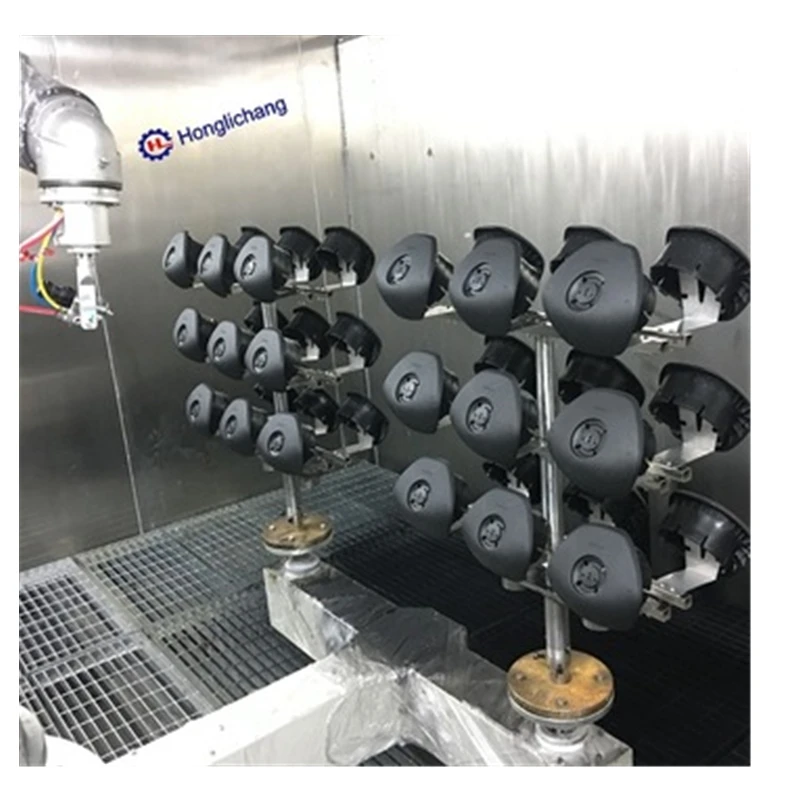High Gloss Automotive Paint Line with Robot Spray for Car Air Bags