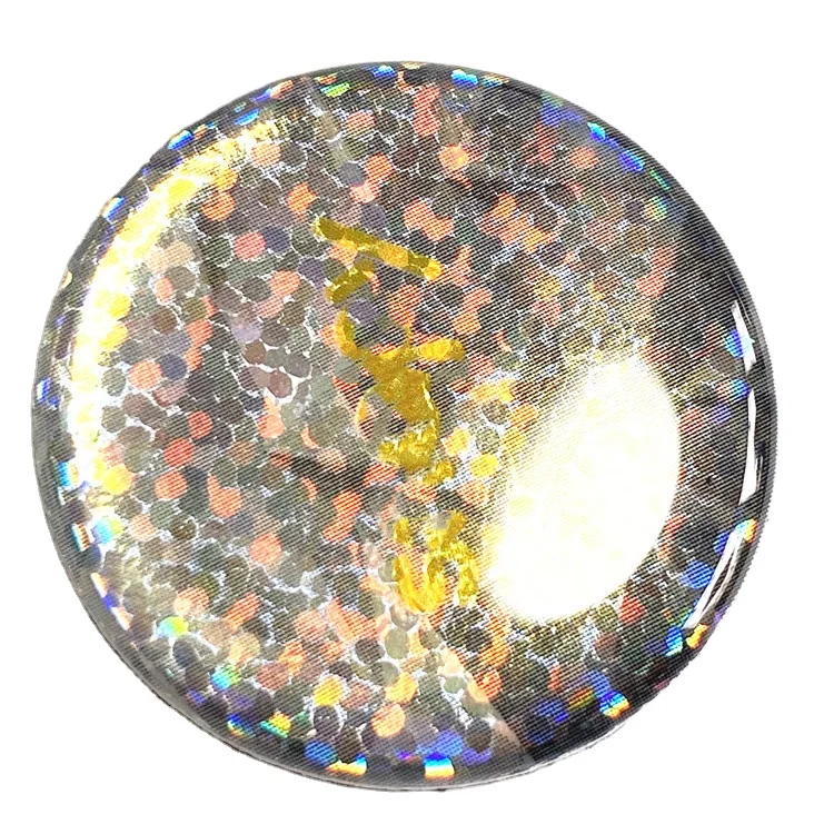 custom hologram passive transparent rfid epoxy writable id card with custom logo