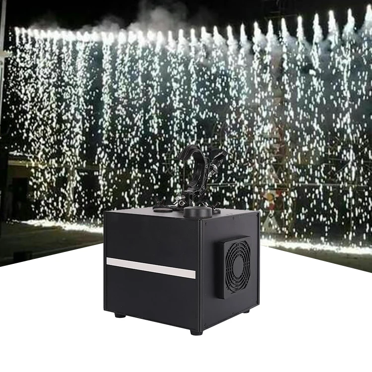 2022 Qixin свадебные украшения метеоритный душ беспроводная пиротехника для танцев 650 Вт крутящаяся холодная Искра водопада