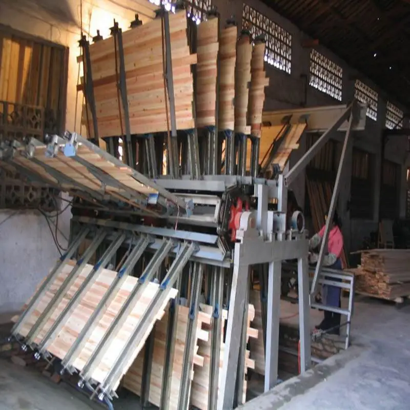 High Production Wood Door High Frequency Pneumatic Clamp Carrier
