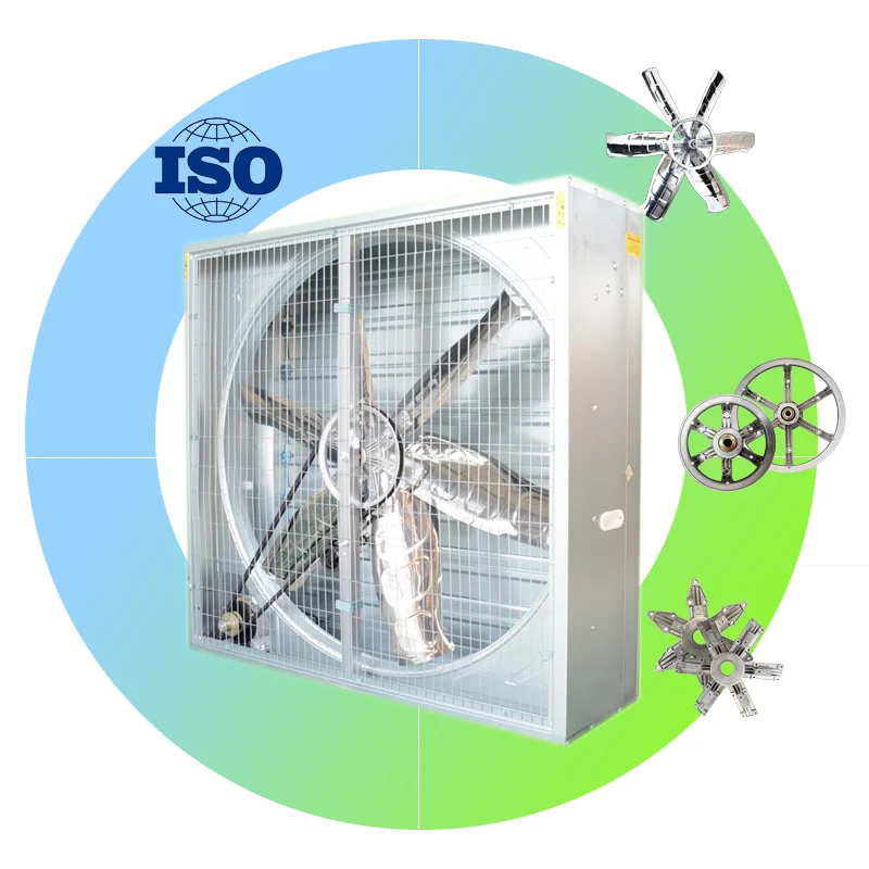 Large Industrial Greenhouse Cooling hammer Fan Exhaust Fan for green house poultry farm chicken cattle