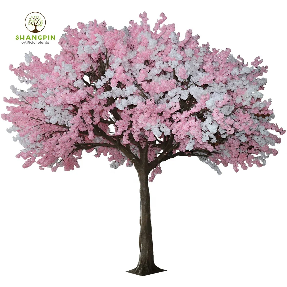 Customized Large Artificial Tree Outdoor Garden Decoration Big Tree Wedding Decoration Cherry Blossom Tree